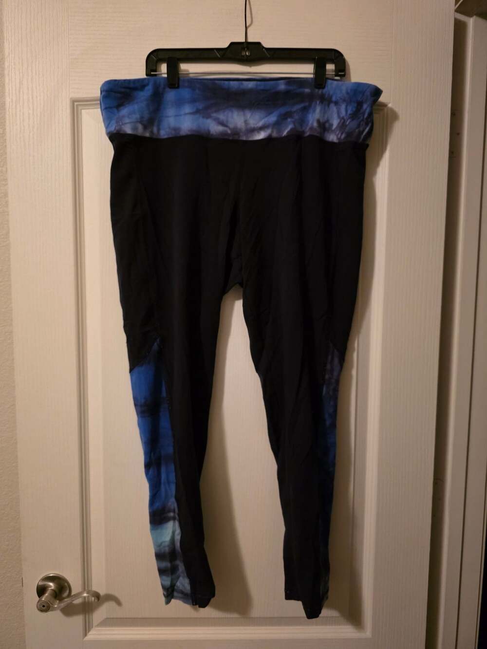 Athleta Bloom Chaturanga Watercolor Floral Leggings Athletic Yoga 2X